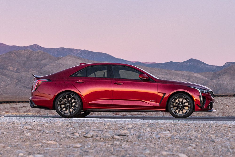 Red 2022 CT4-V Blackwing - Burns Cadillac in Rock Hill SC