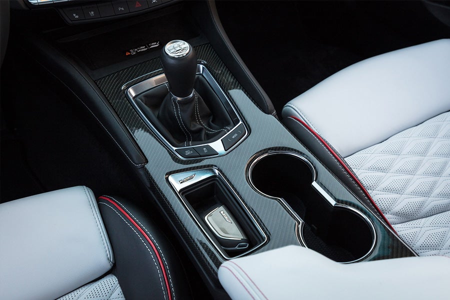 Red 2022 CT4-V Blackwing