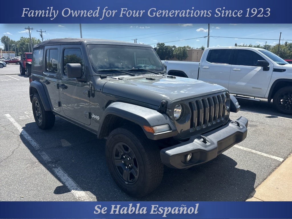 2020 Jeep Wrangler Unlimited Sport